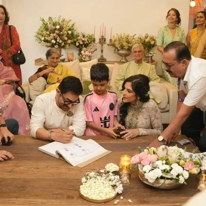 Aamir Khan’s Friend Amin Hajee Defends Actor Amid Backlash Over Marriage to Gauri Spratt