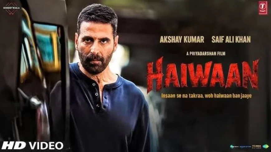 ‘Haiwaan’ First Look: Akshay Kumar and Saif Ali Khan’s Intense Posters Promise a Thrilling Ride