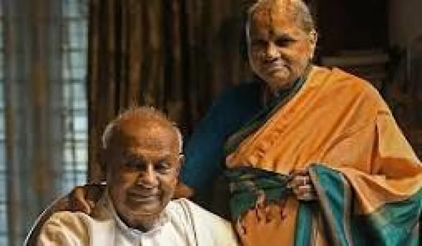 Former Prime Minister H D Deve Gowda’s Wife Chennamma Dies at 89 in Bengaluru
