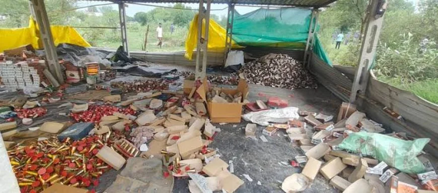 Nine Killed in Blast at Illegal Ahmedabad Firecracker Factory; PM Modi Announces Relief