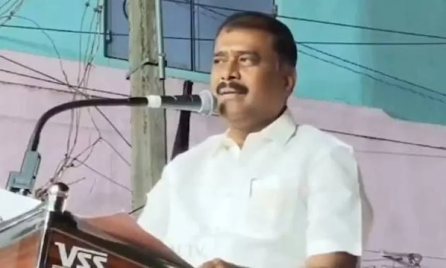 DMK MLA G.V. Markandeyan Arrested Over Alleged Threatening Remarks Against Tamil Nadu CM Vijay