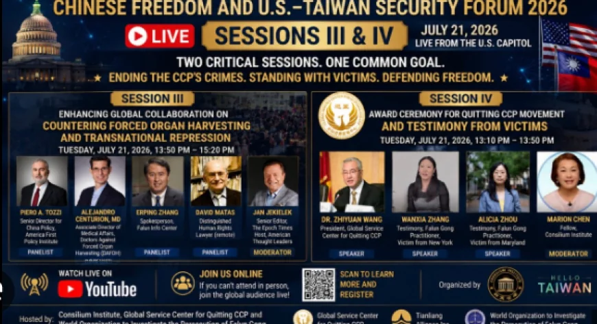 Forum Highlights Allegations of Forced Organ Harvesting and Cross-Border Repression