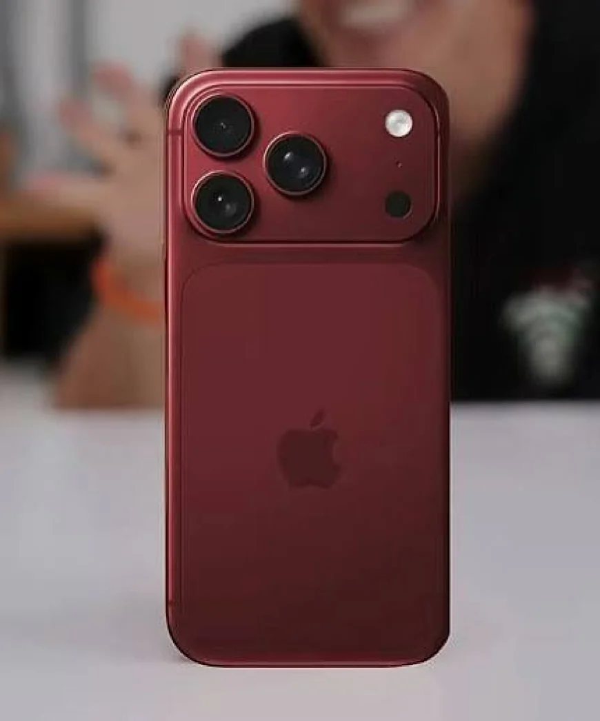 iPhone 18 Pro Leaks Hint at Bigger Battery, 2nm Chip and Dark Cherry Finish