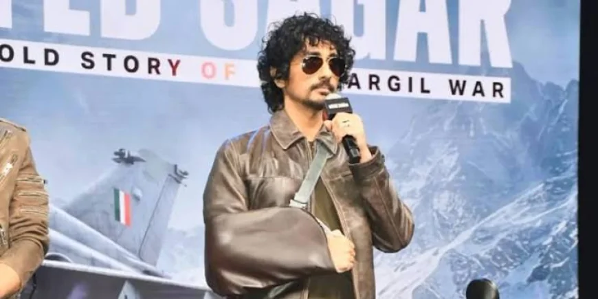 What Made Siddharth Emotional at Operation Safed Sagar Trailer Launch?
