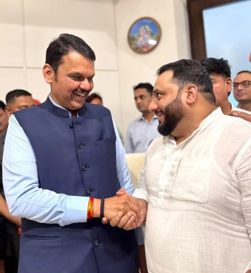 Saleem Sarang Extends Birthday Wishes to Maharashtra CM Devendra Fadnavis
