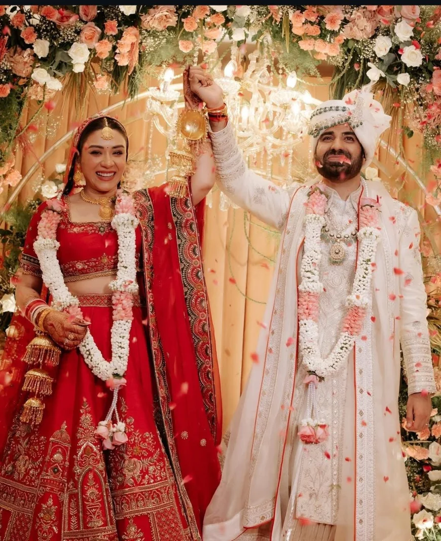 Actress Anchal Singh Marries Longtime Partner Mohit Chawla in Intimate Ceremony
