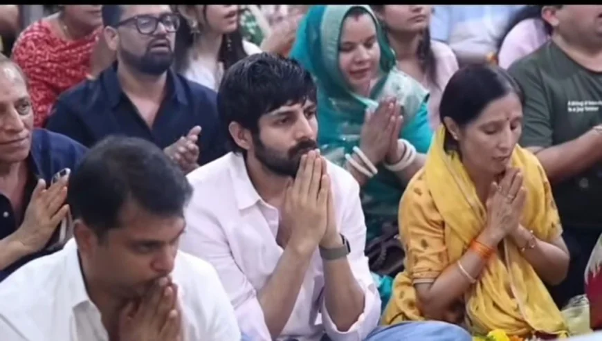 Kartik Aaryan Seeks Blessings at Mahakaleshwar Temple After National Award Win