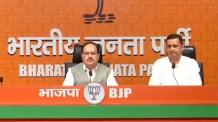 P. Nadda slams Rahul Gandhi on paper leak charges, points to opposition-ruled states