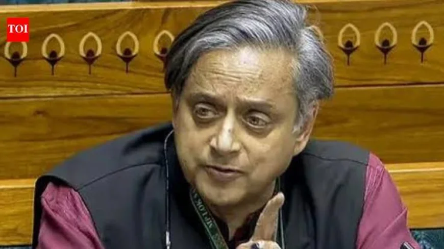 Shashi Tharoor Uses Urdu Poetry to Target PM Modi Over Paper Leak Issue