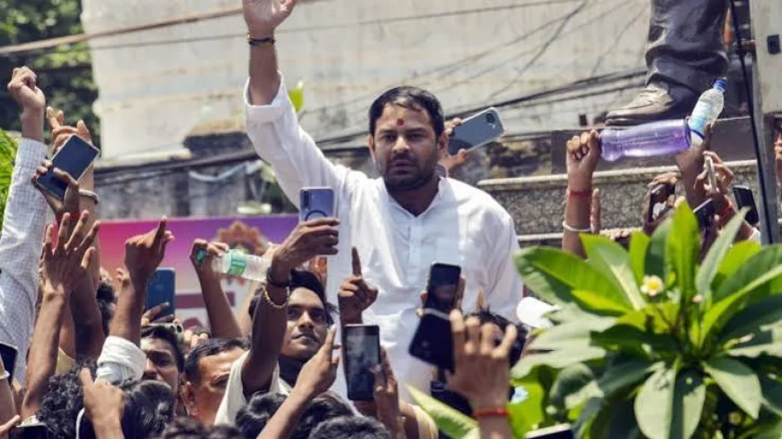 Tej Pratap Yadav Arrested Over Patna NEET Protest Violence