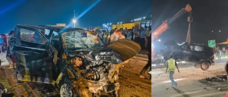 Fatal Crash on Delhi-Lucknow Highway Claims Lives in Uttar Pradesh's Hapur