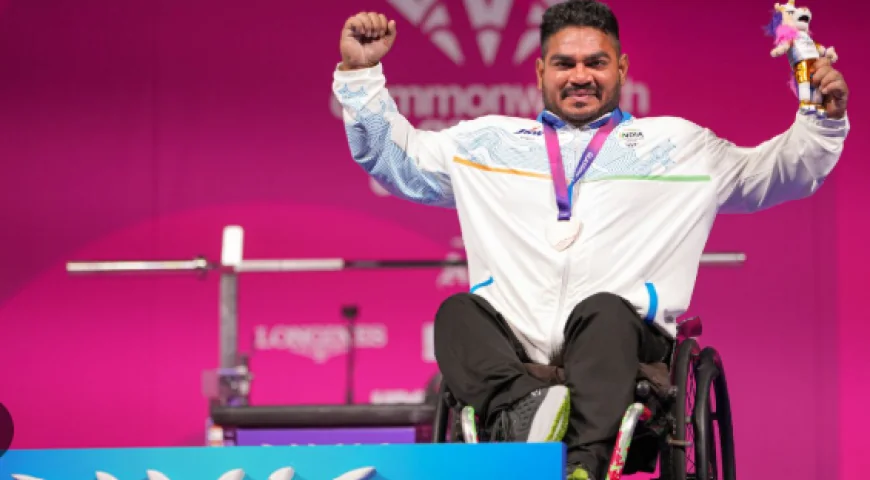 India Wins First Medal at 2026 Commonwealth Games as Para Powerlifter Opens Campaign