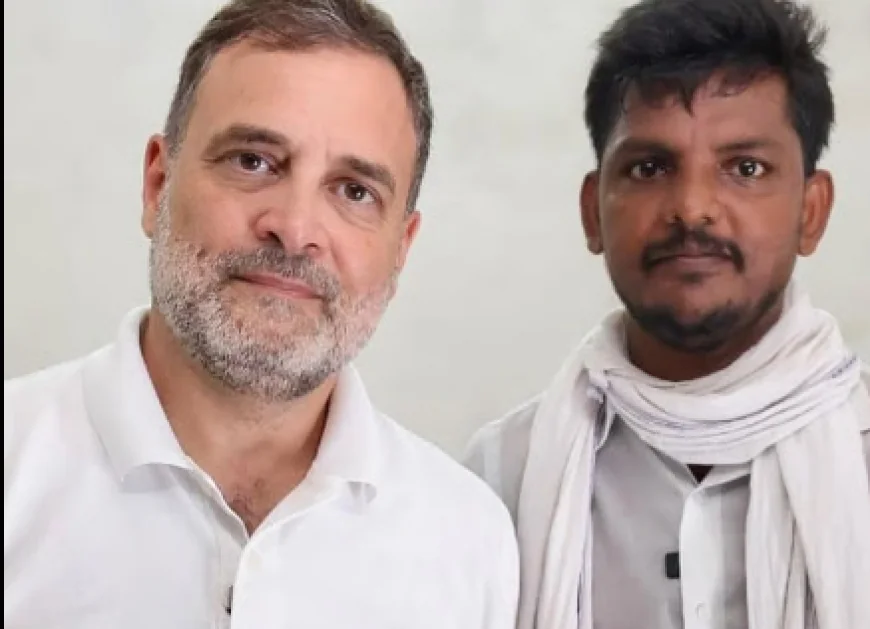 Mohammad Irfan Meets Rahul Gandhi, Viral Social Media Figure Back in Spotlight