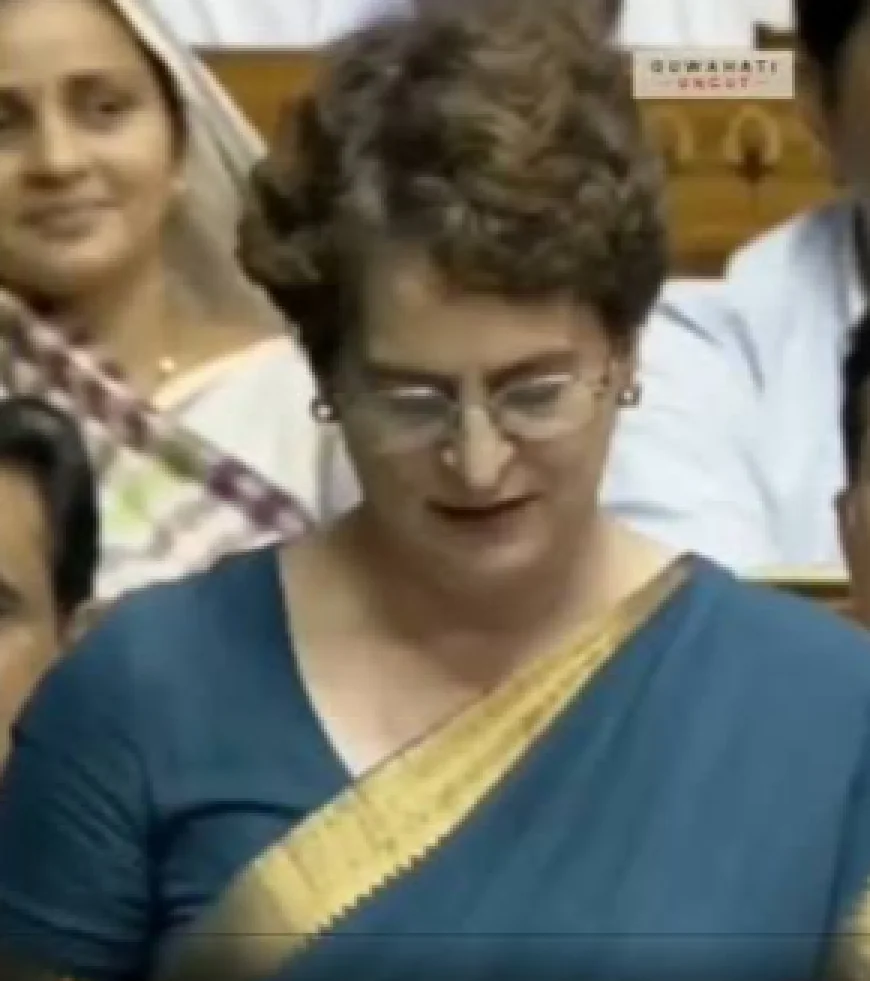 Priyanka Gandhi Takes a Dig at PM Modi Over Gen Z Outreach