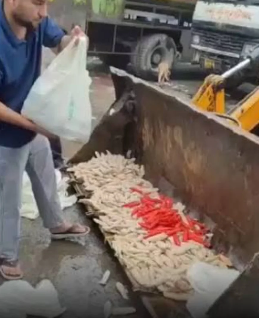 Ghaziabad Food Safety Raid: 200 Kg of Suspected Adulterated Soya Chaap Destroyed