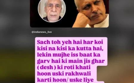 खाते यहां हैं, लेकिन नसीरुद्दीन शाह की ‘कुत्ते’ वाली टिप्पणी पर कंगना रनौत का पलटवार