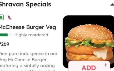 McDonald’s ने लॉन्च किया ‘श्रावण स्पेशल’ मेन्यू, McSabudana Burger ने इंटरनेट पर मचाई हलचल