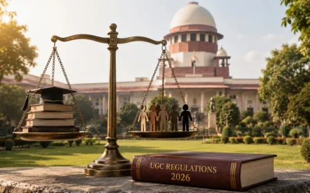 UGC के जातीय भेदभाव नियमों पर फिर विचार करेगा केंद्र, सुप्रीम कोर्ट को दी जानकारी