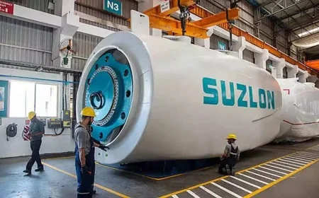 आंध्र प्रदेश में ₹10,000 करोड़ का निवेश करेगी सुजलॉन, 1,325 MW के विंड प्रोजेक्ट्स पर जोर