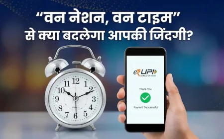 भारत में अब ‘एक घड़ी’ का नियम: बैंकिंग से रेलवे तक हर जगह IST होगा आधिकारिक समय
