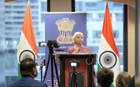 वैश्विक चुनौतियों के बावजूद FY27 में 7% विकास दर कायम रखेगा भारत: निर्मला सीतारमण