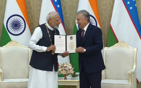 SCO Summit से पहले भारत के साथ Uzbekistan भी सीमा पार आतंकवाद के खिलाफ, जानें पूरा मामला