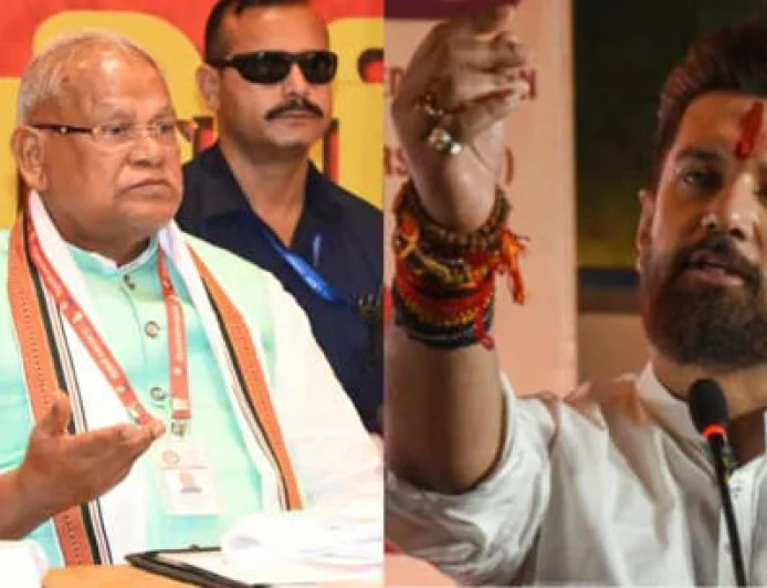 आरक्षण के मुद्दे पर NDA में घमासान: चिराग पासवान और जीतन राम मांझी आमने-सामने