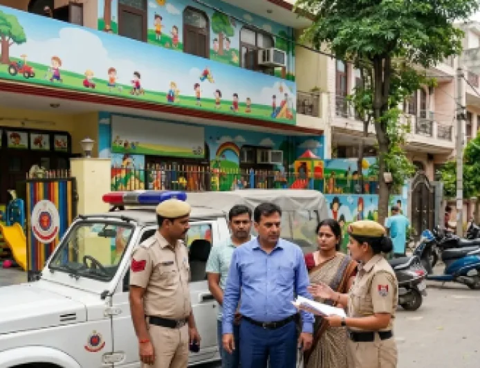 दिल्ली के मऊजपुर प्ले स्कूल में मासूम से मारपीट का आरोप, अटेंडेंट गिरफ्तार