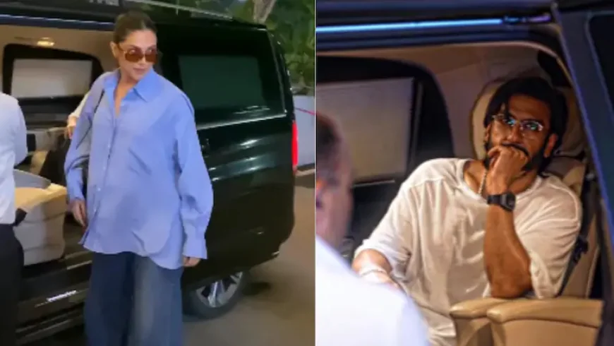 Deepika Padukone Heads to Bengaluru Ahead of Baby No. 2, Ranveer Singh’s Goodbye Moment Wins Fans’ Hearts