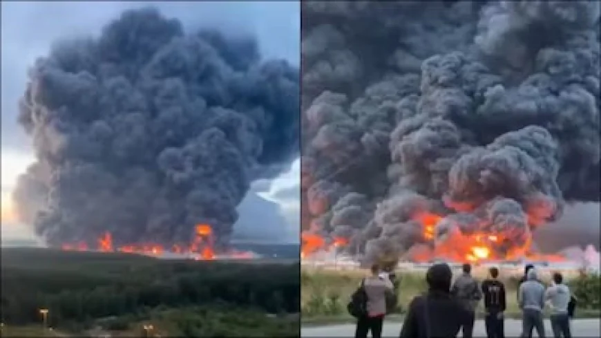 Russia-Ukraine War Intensifies as Kyiv Launches Massive Drone Offensive