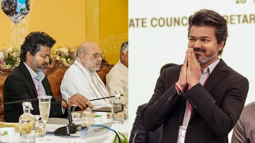 अमित शाह के सामने CM विजय की तीन बड़ी मांगें: परिसीमन, NEET और नशे पर कड़ा रुख