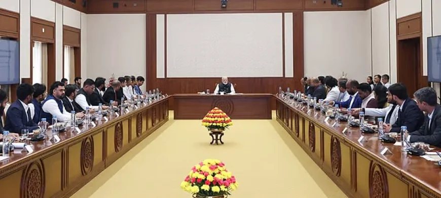 PM Modi: भारतीय निजी स्पेस इकोसिस्टम बन सकता है दुनिया की बड़ी ताकत, स्टार्टअप्स से वैश्विक स्तर पर बढ़ने की अपील