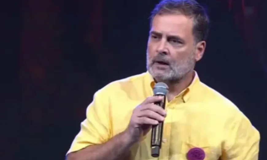 राहुल गांधी का ‘छात्रों की गूंज’ कार्यक्रम: बोले- महिलाएं किसी की संपत्ति नहीं, उनकी अपनी पहचान है