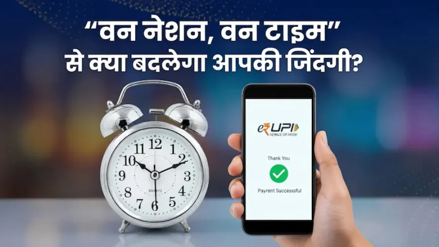 भारत में अब ‘एक घड़ी’ का नियम: बैंकिंग से रेलवे तक हर जगह IST होगा आधिकारिक समय