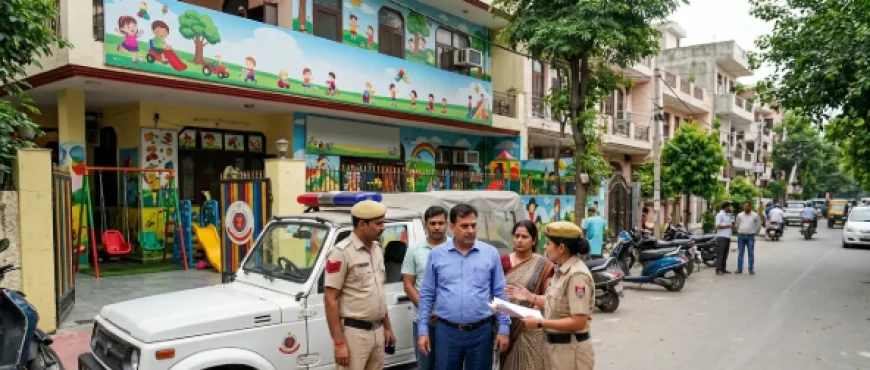 दिल्ली के मऊजपुर प्ले स्कूल में मासूम से मारपीट का आरोप, अटेंडेंट गिरफ्तार