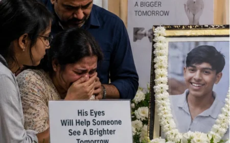 बेटे को खोने के बाद टूटे परिवार ने लिया सबसे बड़ा फैसला, कॉर्निया दान कर दी दूसरों को रोशनी