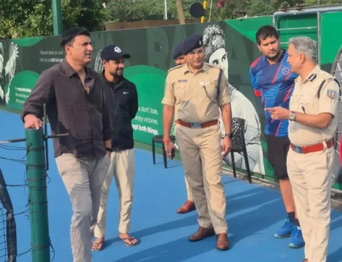 भारत-वेस्टइंडीज मैच से पहले रांची में हाई अलर्ट, ADG-SSP ने JSCA स्टेडियम का लिया जायजा