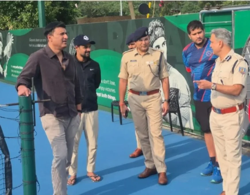 भारत-वेस्टइंडीज मैच से पहले रांची में हाई अलर्ट, ADG-SSP ने JSCA स्टेडियम का लिया जायजा