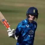 Thomas Rew hits England U19s