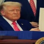 Trump signs