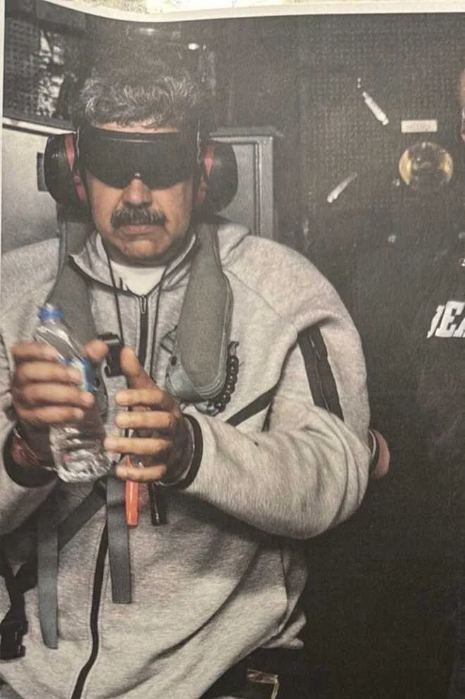 US releases video of captured Venezuelan President Nicolás Maduro